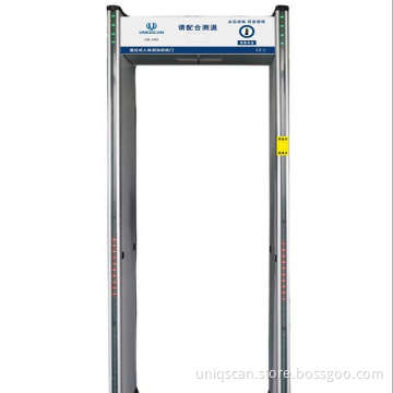Walk Through Metal Gate with Scanner Multifunction Tester